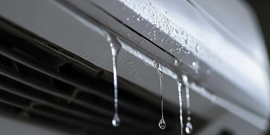 ac leaking water